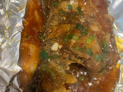 铁板鲈鱼-杭嵊粗菜馆(文一西路店)