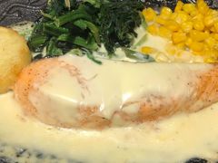 奶汁烤三文鱼-萨莉亚意式餐厅(杭州滨江天街店)