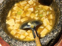 鸡汤虾仁豆腐-绿茶餐厅(燕郊永旺店)