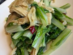 小白菜炒信阳豆筋-阿庄新豫菜(通泰路店)