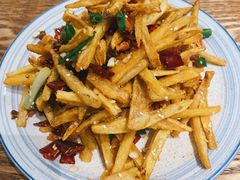 干煸藕丝-静一餐厅·湖北菜(前门创始店)