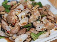 豉汁尖椒炒花甲-旺富东海大酒楼(海鲜街店)