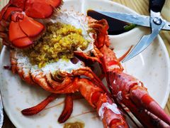 蒜蓉蒸波士顿龙虾-强记龙虾钳(定安里店)