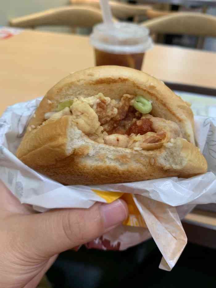 波客派炸鸡汉堡(西南大学店)-"终于找到机会去兑换