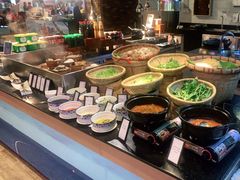 自助调料区-OPEN開全日自助餐厅·西餐·海鲜(佛山希尔顿酒店)