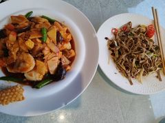 -二姐家三个拿手菜·北塘海鲜·大馅锅贴王(北辰店)