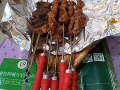 烤羊肉串-新疆巴州金丝特餐厅(大钟寺店)