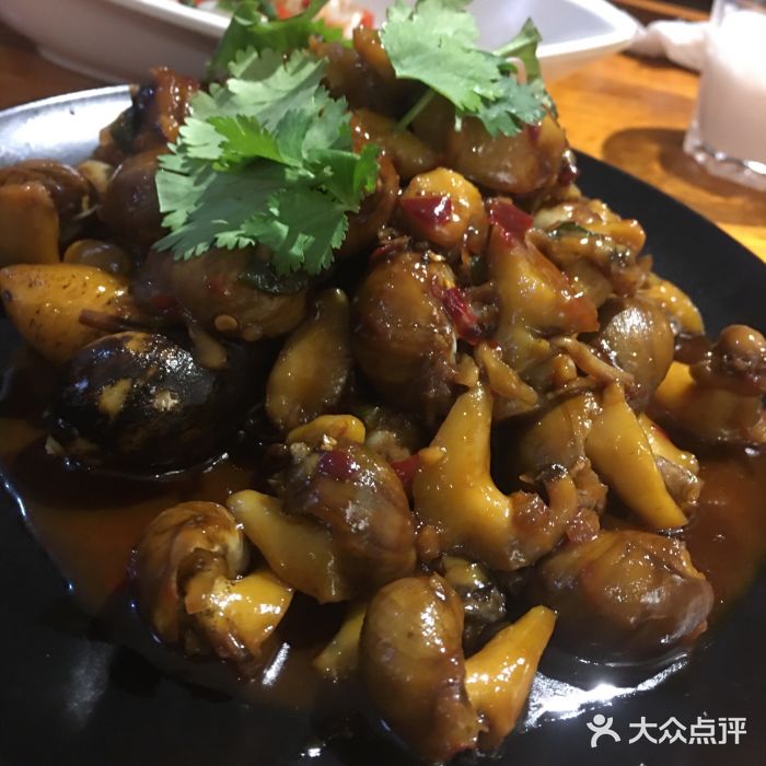 星海湾大连海鲜烧烤秦虹店酱爆鲍鱼螺图片