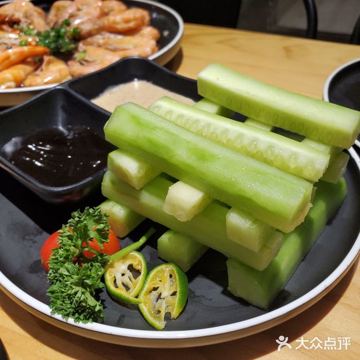 蚝仔·蒸汽生蚝(张江复旦店)蘸酱黄瓜图片