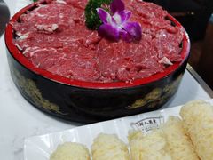港迹鲜切黄牛肉-港迹·鲜围煮海鲜火锅(湖州时代广场店)