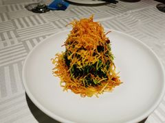 巧拌豆苗-四季民福烤鸭店(王府井灯市口店)