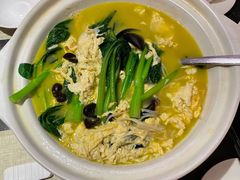 土鸡蛋煮菜心-楚禾宴·家宴(光谷大道店)