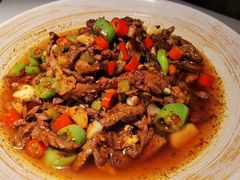 爆辣椒炒三脆-隐厨中国餐馆(红旗大街店)