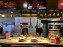 自助取餐区-蓝海国际大饭店·蓝钻自助百汇(兰山店)