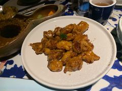 雪花糖醋里脊-绿茶餐厅(乐峰广场店)