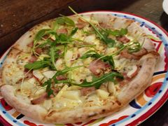 白芝士披萨-Gather pizza