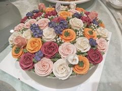 豆沙蛋糕-BONCAKE裱花蛋糕(万象汇店)