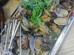 炒花蛤-老虎滩大连海鲜烧烤(建邺云锦路总店)
