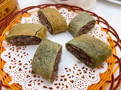 绿茶红豆薄撑-顺德人家食府(黄金广场店)