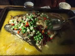 -探鱼·鲜青椒爽麻烤鱼(中天广场店)
