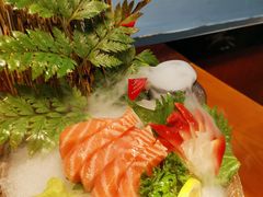 三文鱼刺身-鳗鱼家·深夜食堂(军博店)