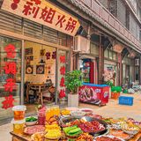 重庆美食｜居民楼下3💰吃牛蛙的老火锅🔥～ 