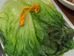 白灼有机脆生菜-禄运茶居·手工点心(猎德店)