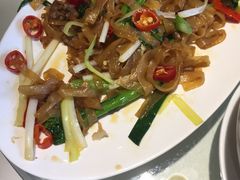 雪花牛肉炒河粉-顺丰国宴(工业博物馆店)