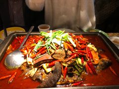 -探鱼·鲜青椒爽麻烤鱼(西南商都店)