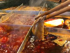 绿色毛肚-岗上渣渣老火锅(两路口店)