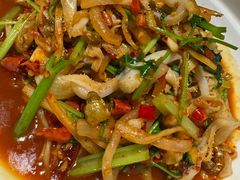 酸萝卜炒牛百叶-炊烟小炒黄牛肉(环球港店)