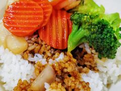 芝麻满满脆皮大鸡腿饭-肯德基(平江新城店)