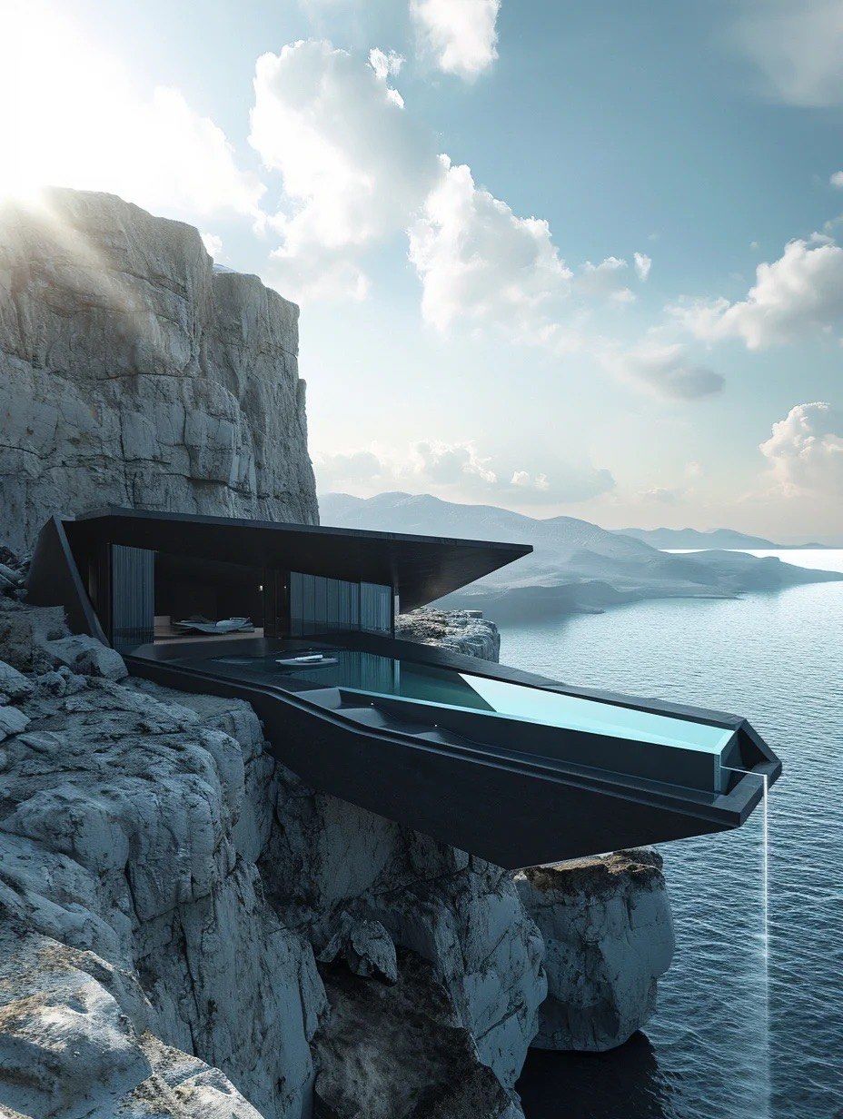 悬崖上的别墅喜欢吗?