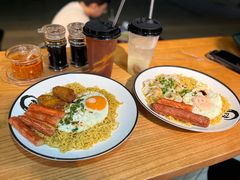 鸡翅炸柳三宝捞面套餐-明記茶餐廳(福田总店)