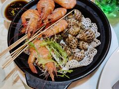 白灼九節蝦-御满江海鲜酒家(洛溪新城店)
