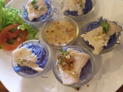 -蝶豆花蓝面条