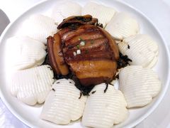 夹馍扣肉-刘胖子家常菜·蹄花焖藕(兴业店)