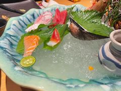 三文鱼刺身-京旬海鲜放题·铁板烧自助餐厅