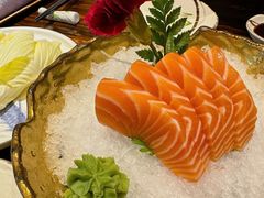 三文鱼刺身-鸟鹏烧鸟居酒屋(熙龙湾店)