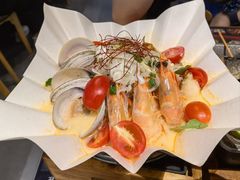 鲜辣肥牛海鲜锅-鳗事鱼意·活鳗現烤专门店(富力海珠城店)