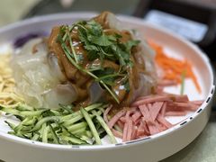 五彩拉皮-大眼锅贴水饺(河东店)