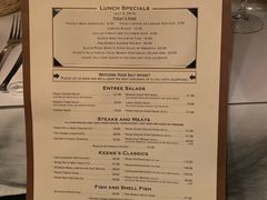 菜单-Keens Steakhouse