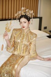 -桃子造型婚纱礼服(凤起广场店)