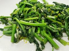 蒜蓉炒菜心苗-晶采餐厅(仁化丹霞山店)
