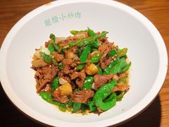 菜籽油炒超级小炒肉-老湘村·湖南土菜(天河维多利店)
