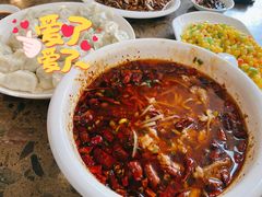 水煮肉片-周家大连水饺(美专校街店)