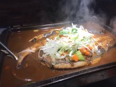 -探鱼·鲜青椒爽麻烤鱼(东城万达广场店)