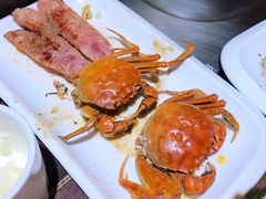 清蒸河蟹-铁板诱惑法式铁板烧(大卫城店)