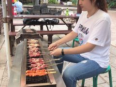 -尚庄度假村·庭台树下·户外烧烤·团建CS·轰趴营地(上庄水库店)