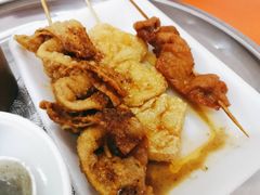 炸豆腐-谢怀亮芝麻茶